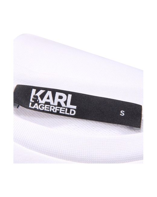 Sweat-shirt Karl Lagerfeld pour homme en coloris Purple