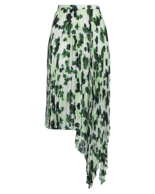Del Core Green Midi Skirt