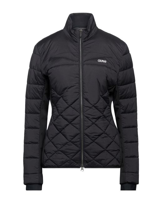 Colmar Black Jacket Polyamide, Elastane, Polyester, Polyurethane