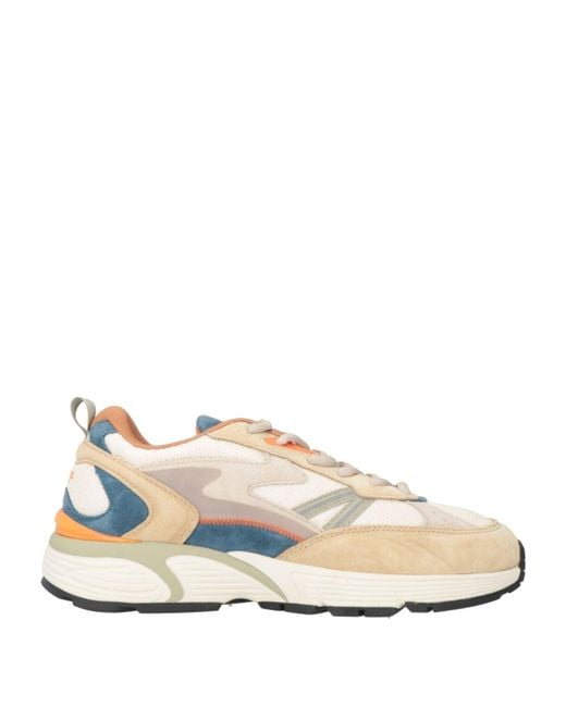 HOFF Natural Sneakers Leather, Textile Fibers for men