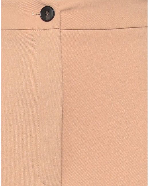 Suoli White Pants Polyester, Virgin Wool, Elastane