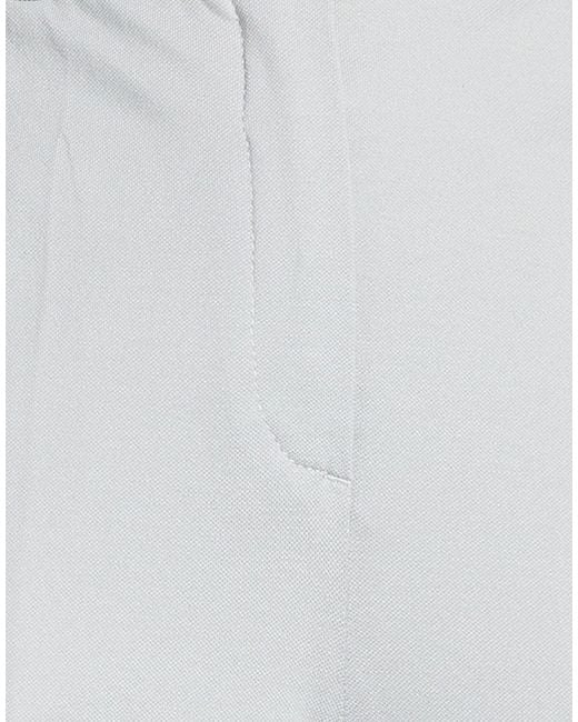 Circolo 1901 White Pants Cotton, Elastane