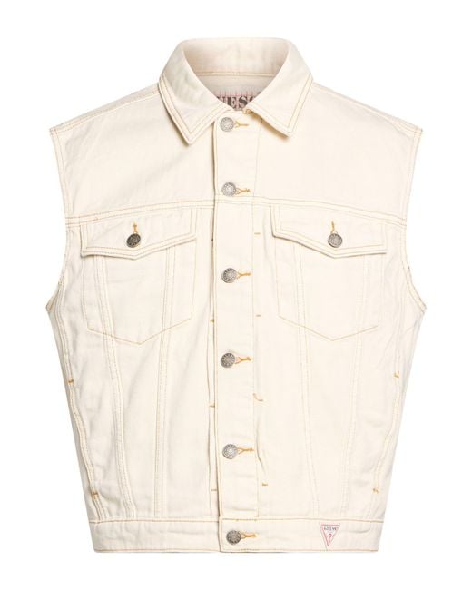 Guess Natural Denim Outerwear for men