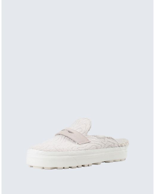 Vans White Mules & Clogs