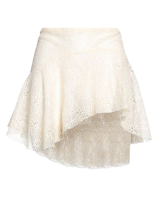DSquared² White Mini Skirt