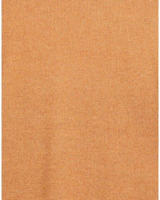 Peuterey Orange Camel Sweater Wool for men