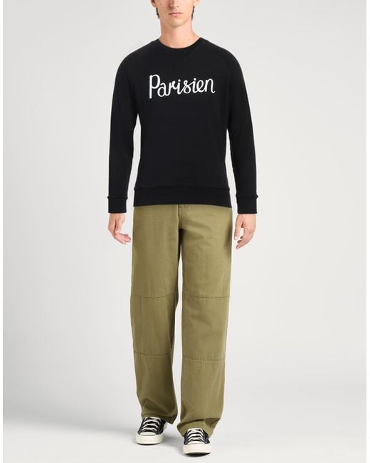 Sudadera Maison Kitsuné de hombre de color Black