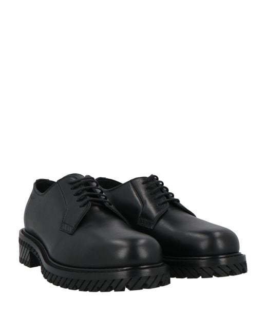 Off-White c/o Virgil Abloh Black Lace-up Shoes for men