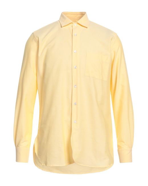 Bagutta Yellow Shirt for men