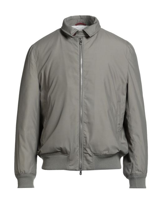 Brunello Cucinelli Jacke & Anorak in Gray für Herren