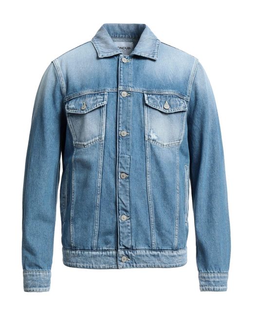 Dondup Blue Denim Outerwear for men