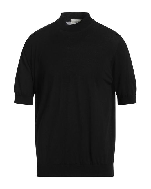 FILIPPO DE LAURENTIIS Rollkragenpullover in Black für Herren