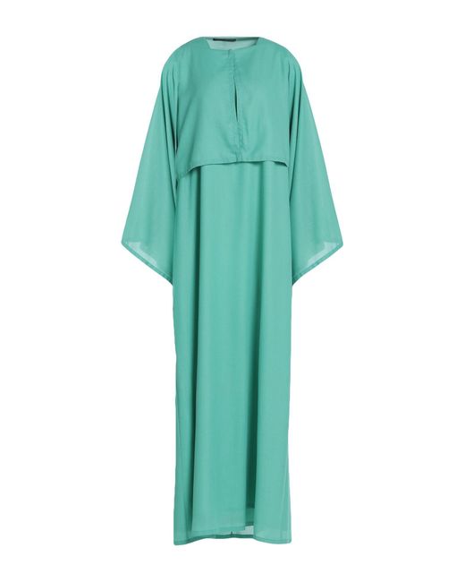 Agnona Green Maxi Dress