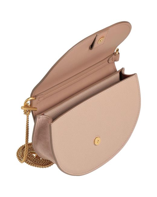 Chloé Brown Light Handbag Lambskin, Calfskin