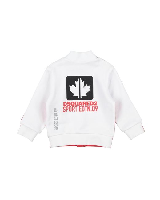 DSquared² Red Sweatshirt Cotton