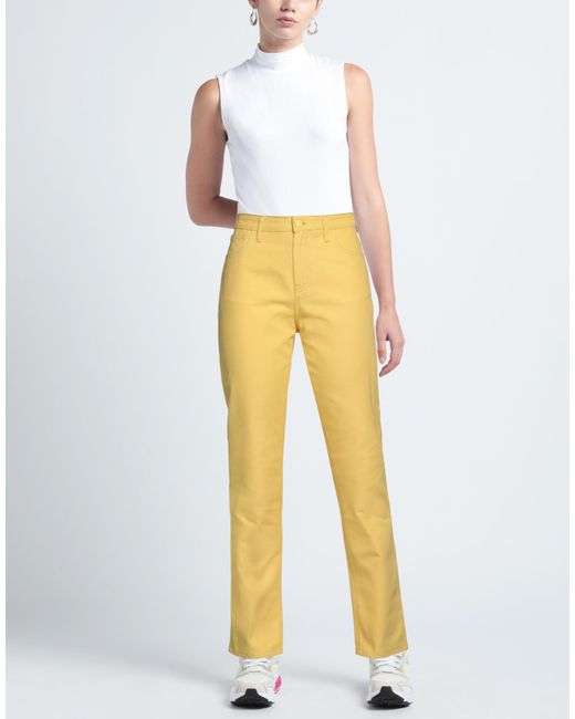 Raf Simons Yellow Pants