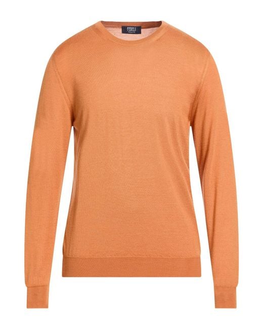 Pullover Fedeli de hombre de color Orange