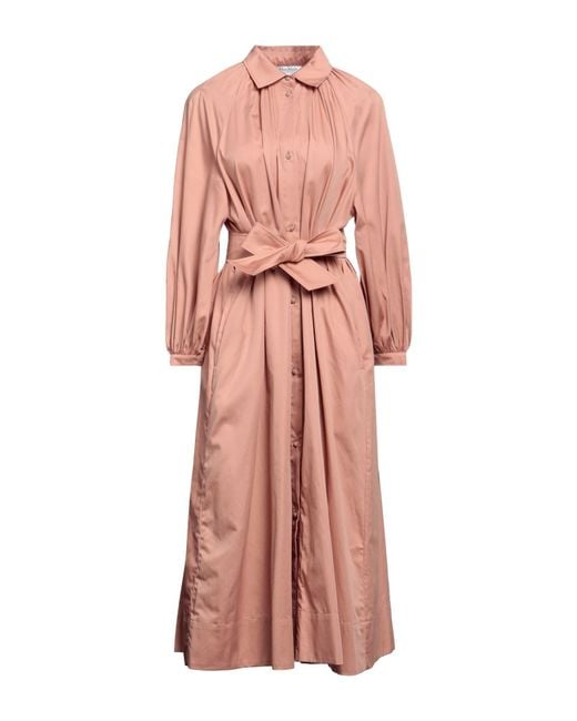 Max Mara Pink Midi Dress