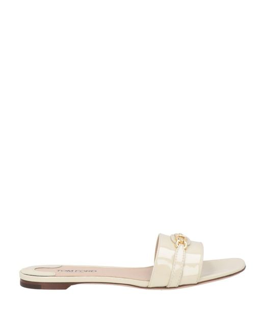 Tom Ford White Sandals