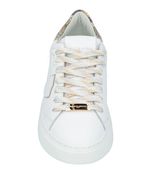 Philippe Model White Trainers