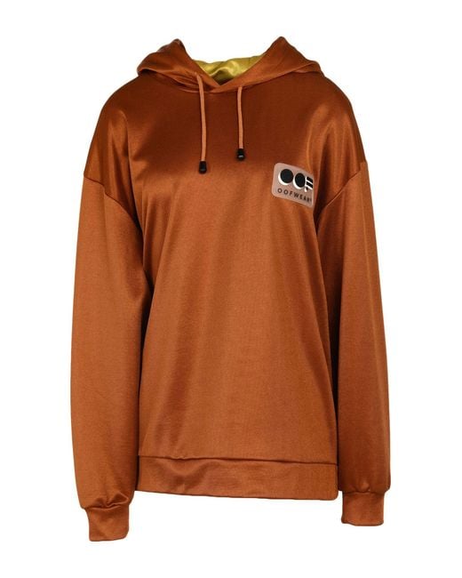 Felpa di OOF WEAR in Brown
