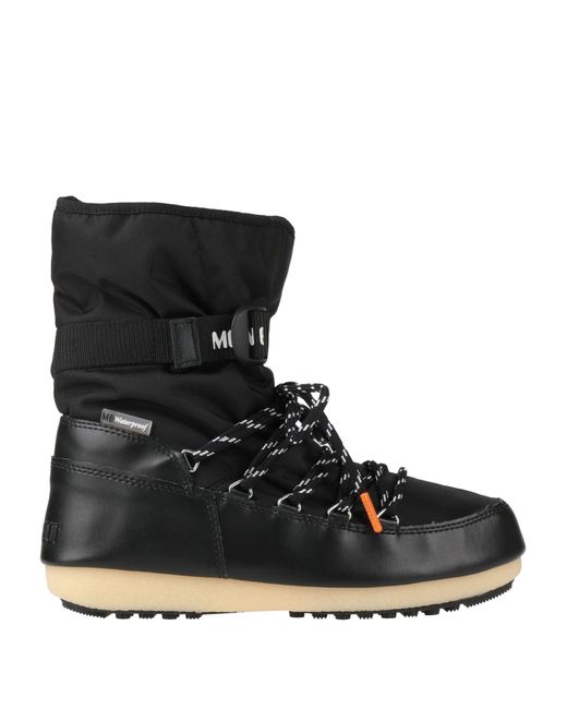 Moon Boot Black Ankle Boots