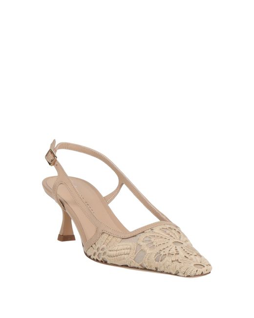 Roberto Festa Natural Pumps Textile Fibers
