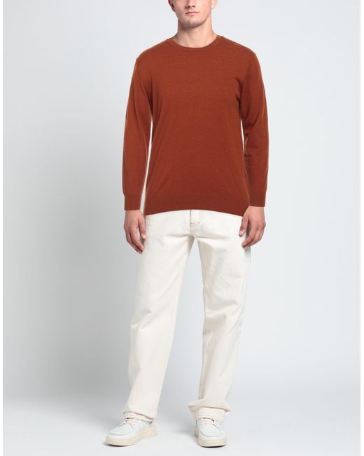 Diktat Red Sweater for men