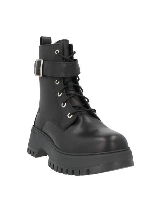 Timberland Black Ankle Boots Leather
