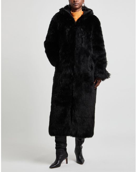 Heron Preston Black Shearling & Teddy