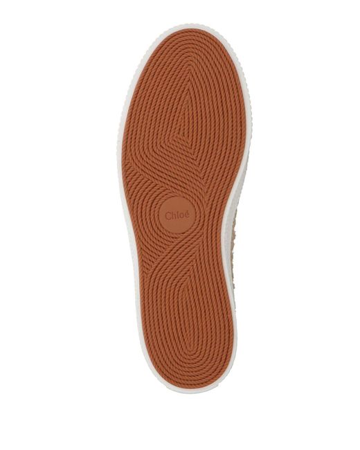 Chloé Natural Trainers