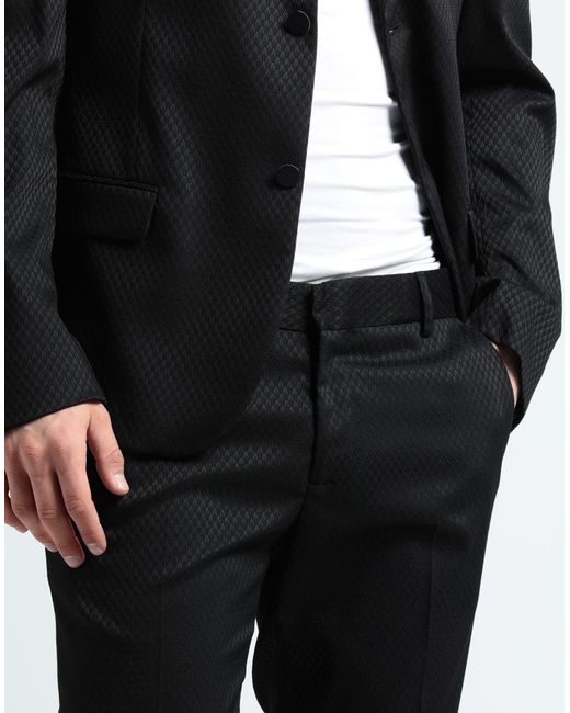 Daniele Alessandrini Black Suit for men