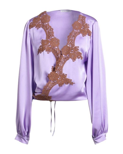 Raffaela D'angelo Purple Lilac Top Polyester