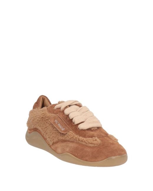 Vic Matié Brown Trainers