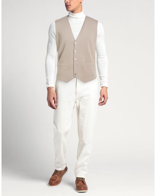 FILIPPO DE LAURENTIIS Brown Cardigan for men