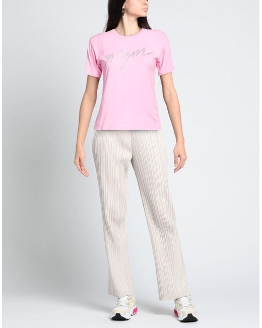 MSGM Pink T-shirt