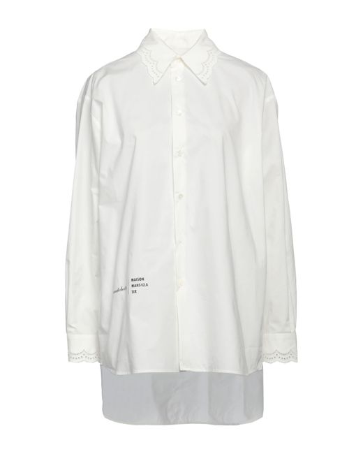 Camicia di MM6 by Maison Martin Margiela in White