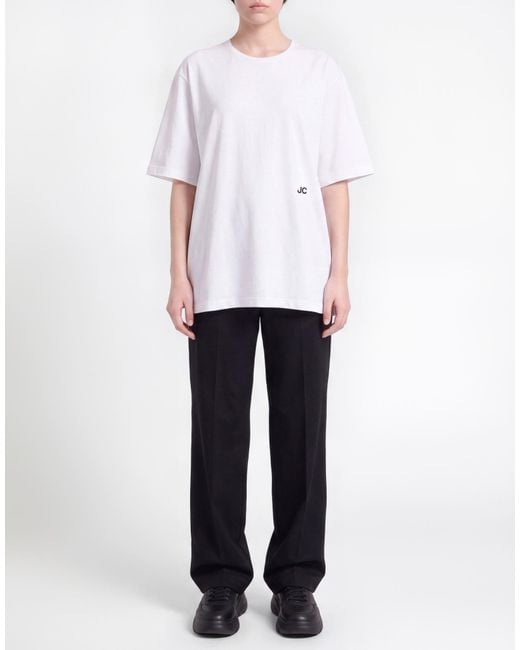 Jacob Cohen White T-Shirt Cotton