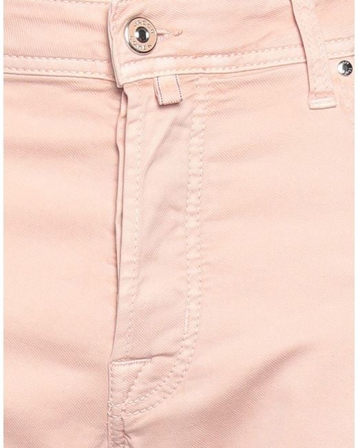 Jacob Cohen Pink Pants Cotton, Lyocell, Elastane, Polyester for men