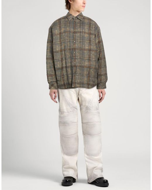 DIESEL Gray Jacket Cotton for men