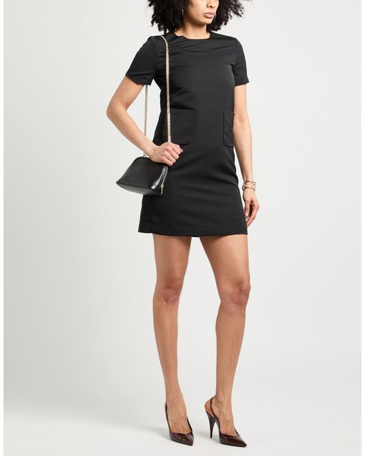 Emporio Armani Black Mini Dresses