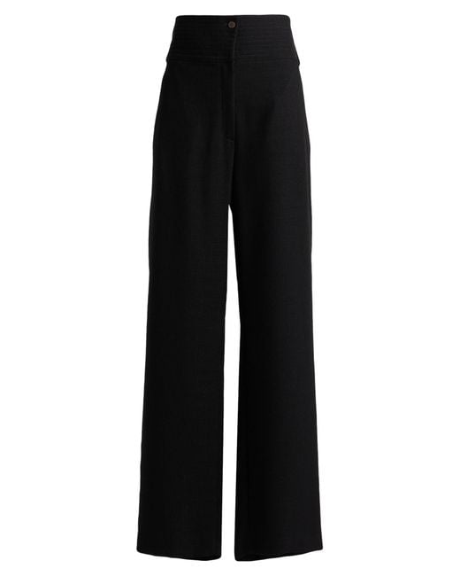 Loewe Black Pants Triacetate, Polyester