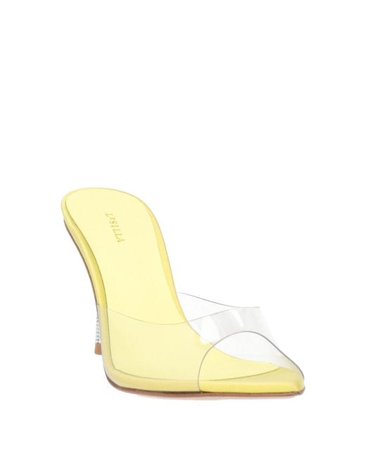 Le Silla Metallic Sandals Plastic