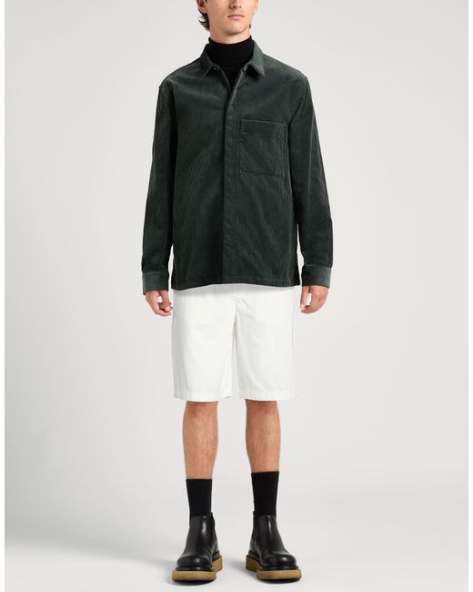ARMANI EXCHANGE White Shorts & Bermuda Shorts for men