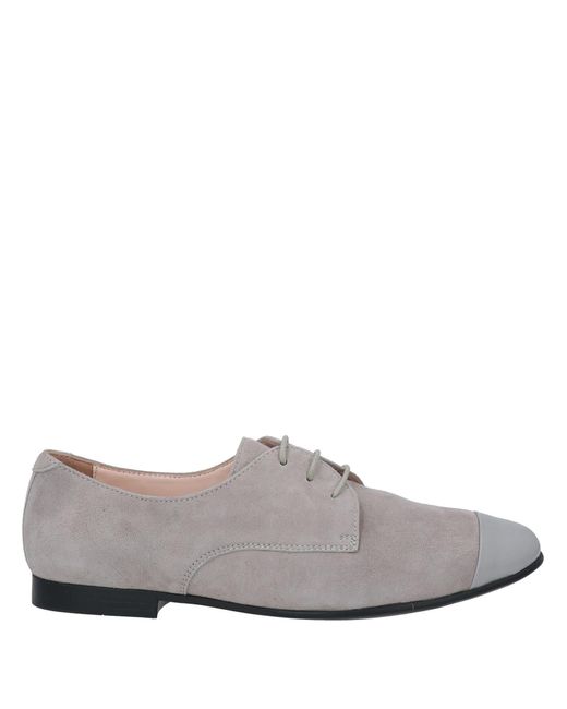 Carlo Pazolini Gray Light Lace-Up Shoes Soft Leather