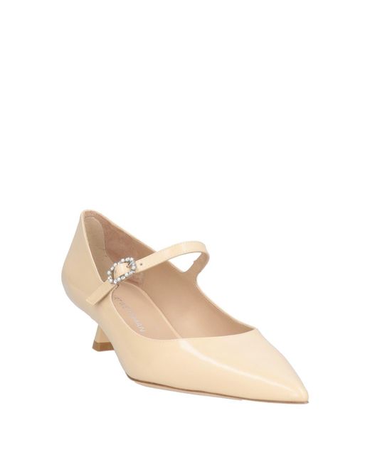 Stuart Weitzman Natural Pumps Leather