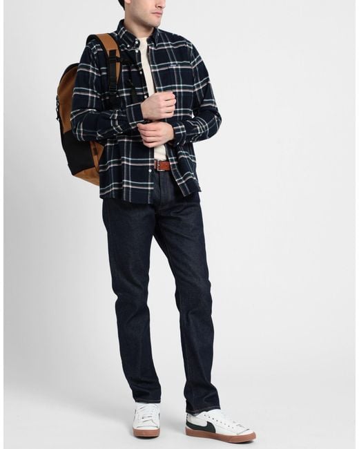Barbour Blue Shirt for men