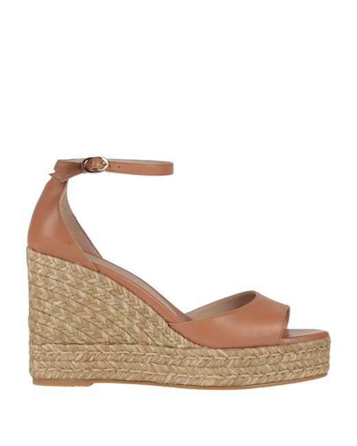 Stuart Weitzman Natural Espadrilles
