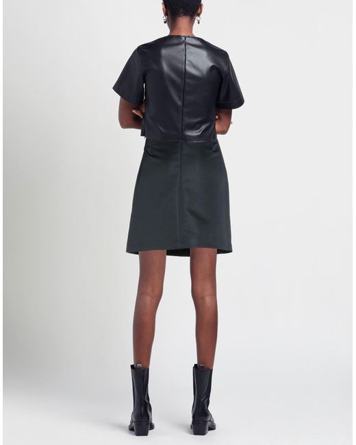 Actitude By Twinset Black Mini Skirt
