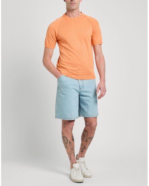 Daniele Fiesoli Orange Jumper for men